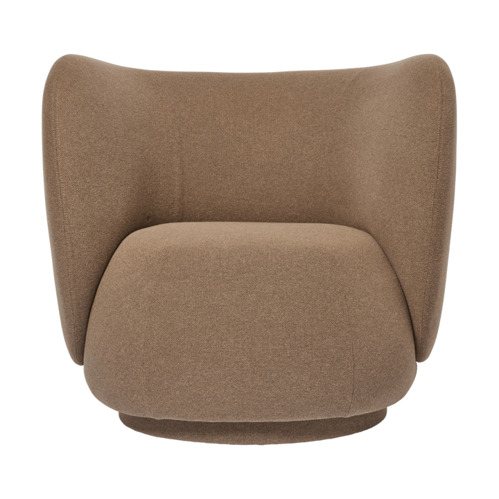 Rico lounge chair fåtölj swivel - Autum-0361 Dark Sand - Ferm Living