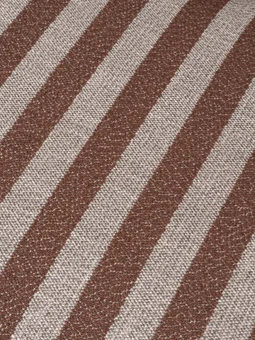 Rico lounge chair piccolo fåtölj - Louisiana, Sand-chocolate - Ferm Living