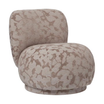 Rico lounge chair piccolo fåtölj swivel - Cilla-Taupe - Ferm Living