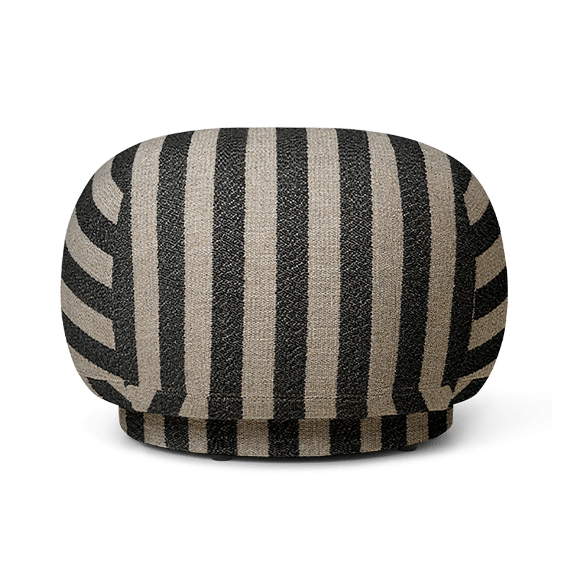 Rico pouf sittpuff, Louisiana sand black Ferm Living