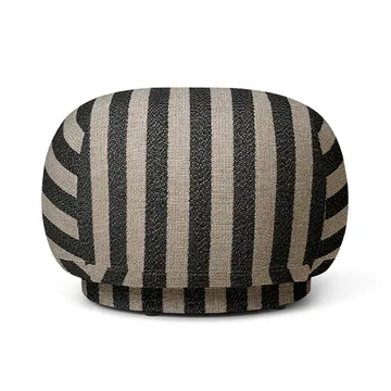 Rico pouf sittpuff - Louisiana sand black - Ferm Living