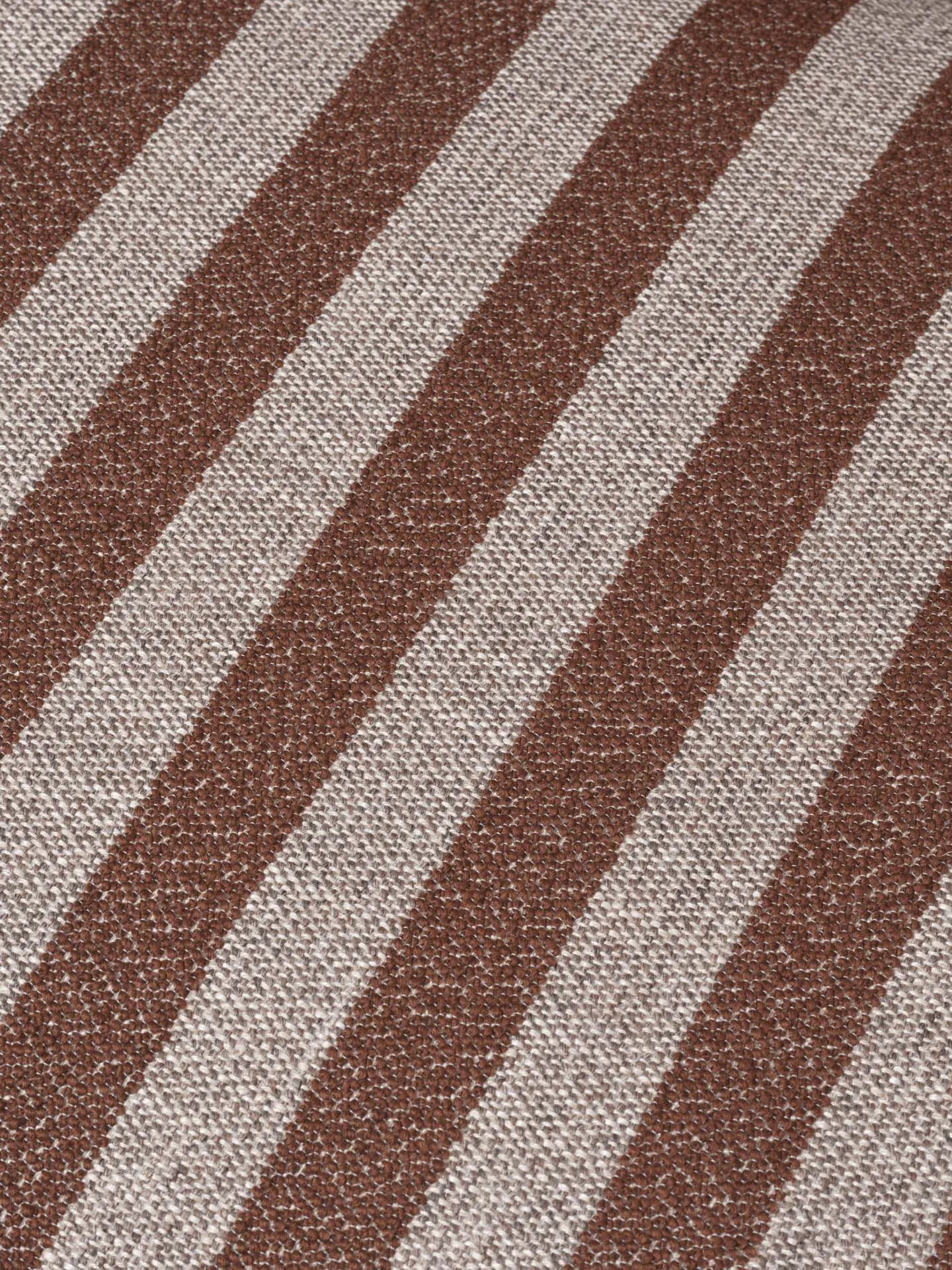 Rico pouf sittpuff, Louisiana, Sand-chocolate Ferm Living