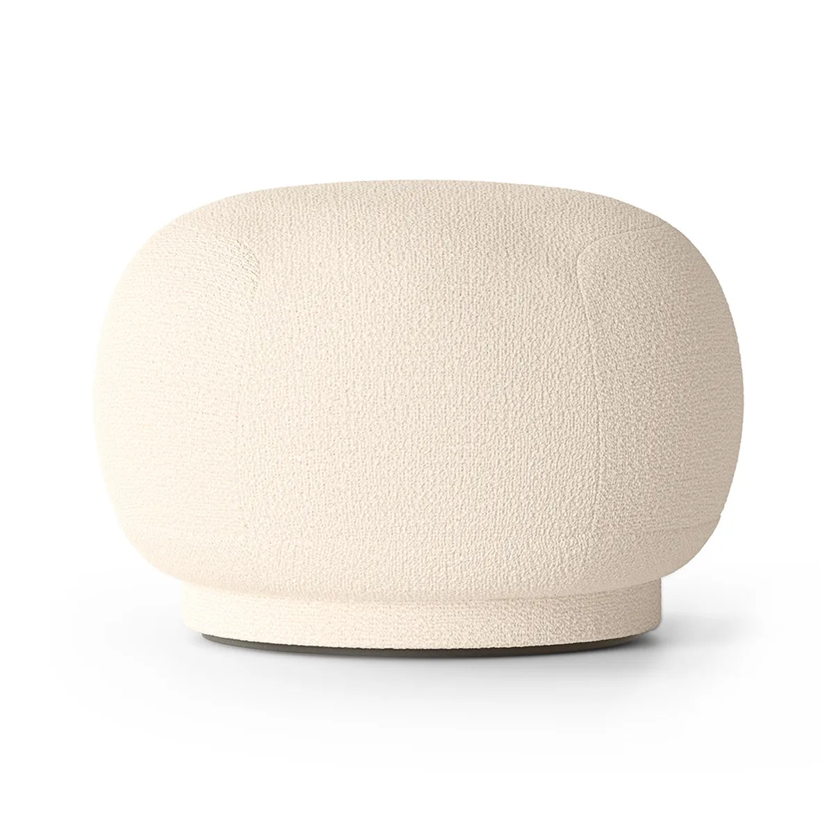 ferm LIVING Rico pouf sittpuff Wool bouclé offwhite