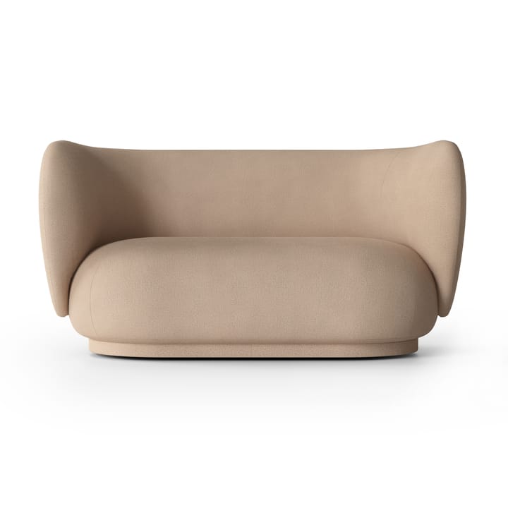 Rico soffa 2-sits - Brushed sand - ferm LIVING