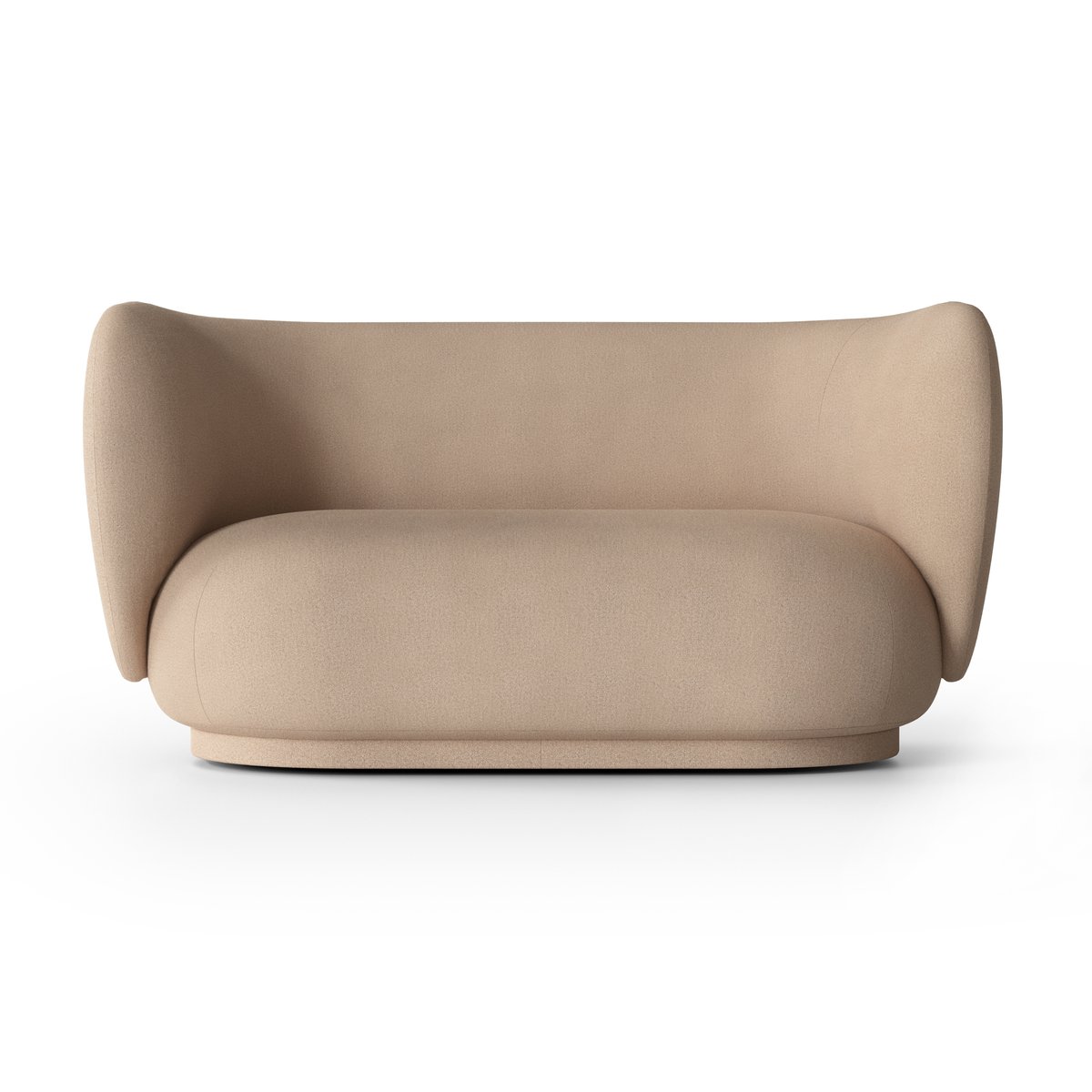 Ferm Living Rico soffa 2-sits Brushed sand | Skandinavisk Design | Soffor | Beige
