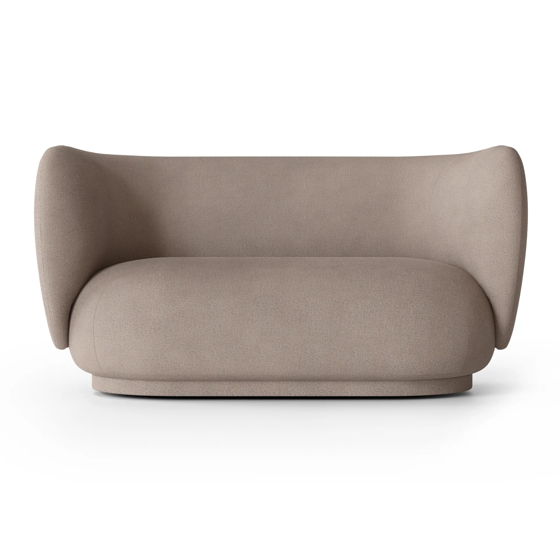 Rico soffa 2-sits, Brushed warm grey Ferm Living