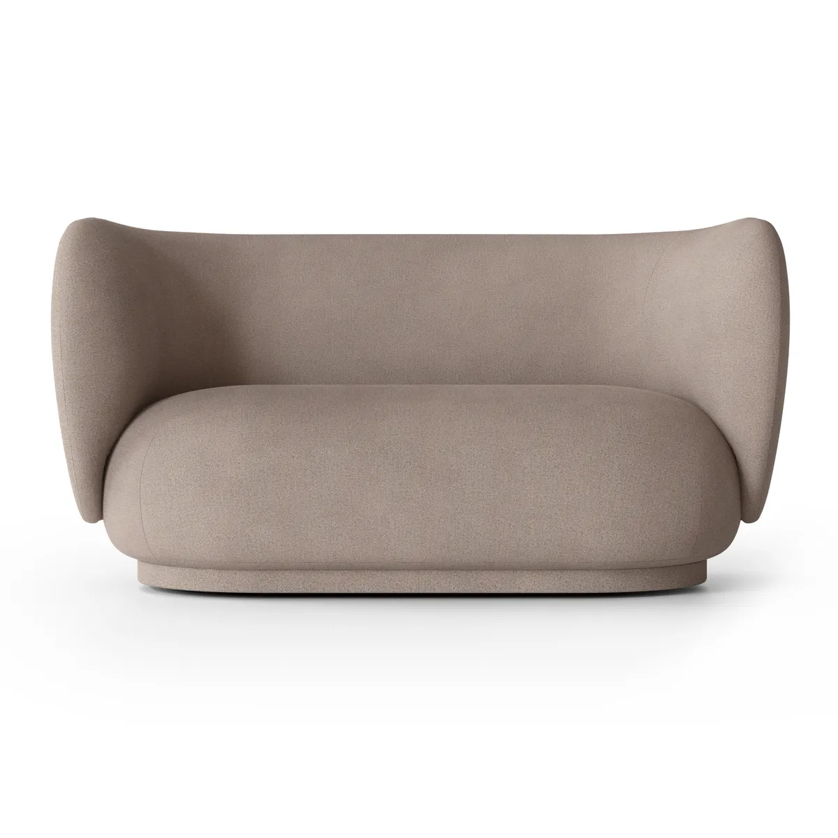 ferm LIVING Rico soffa 2-sits Brushed warm grey