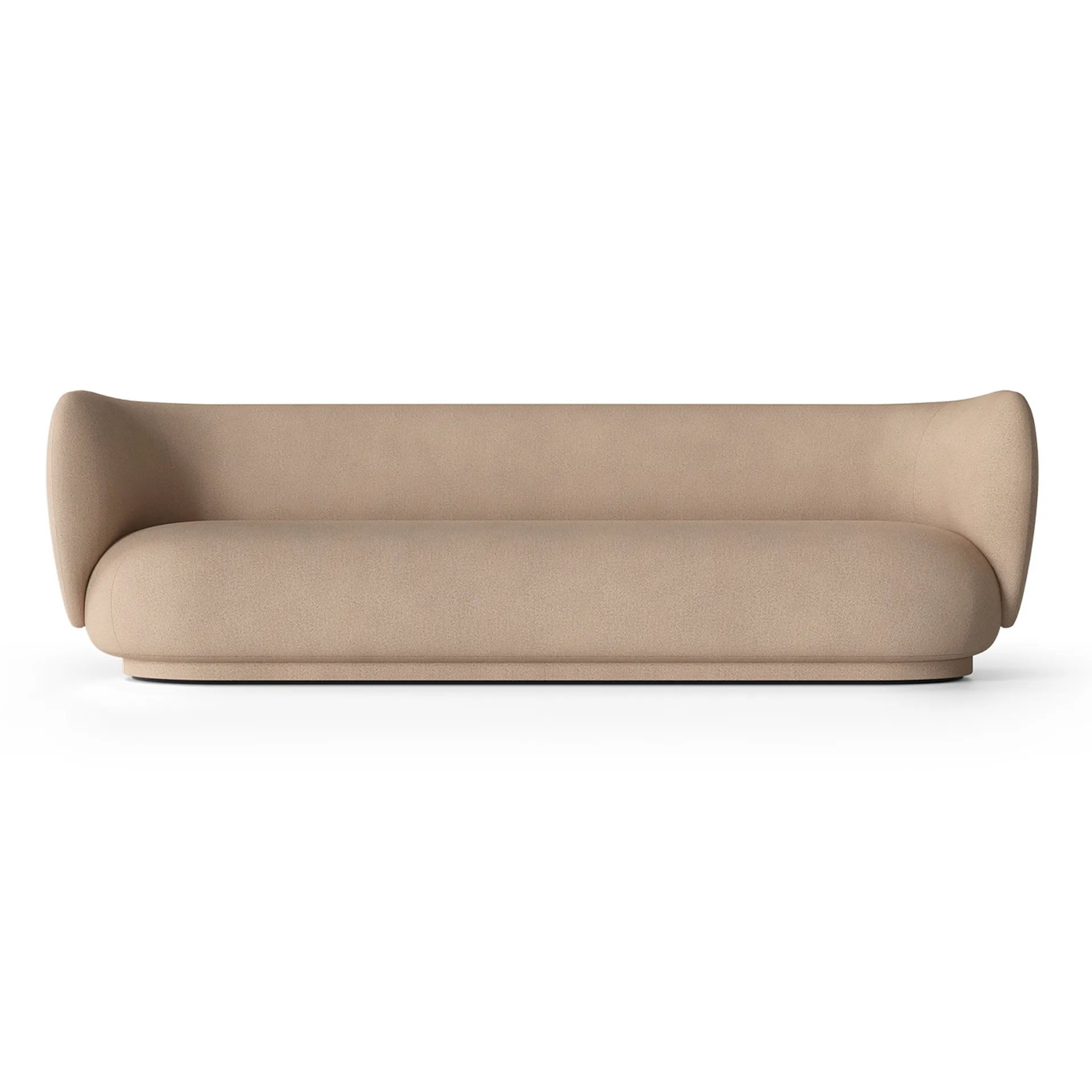 Rico soffa 4-sits, Brushed sand Ferm Living