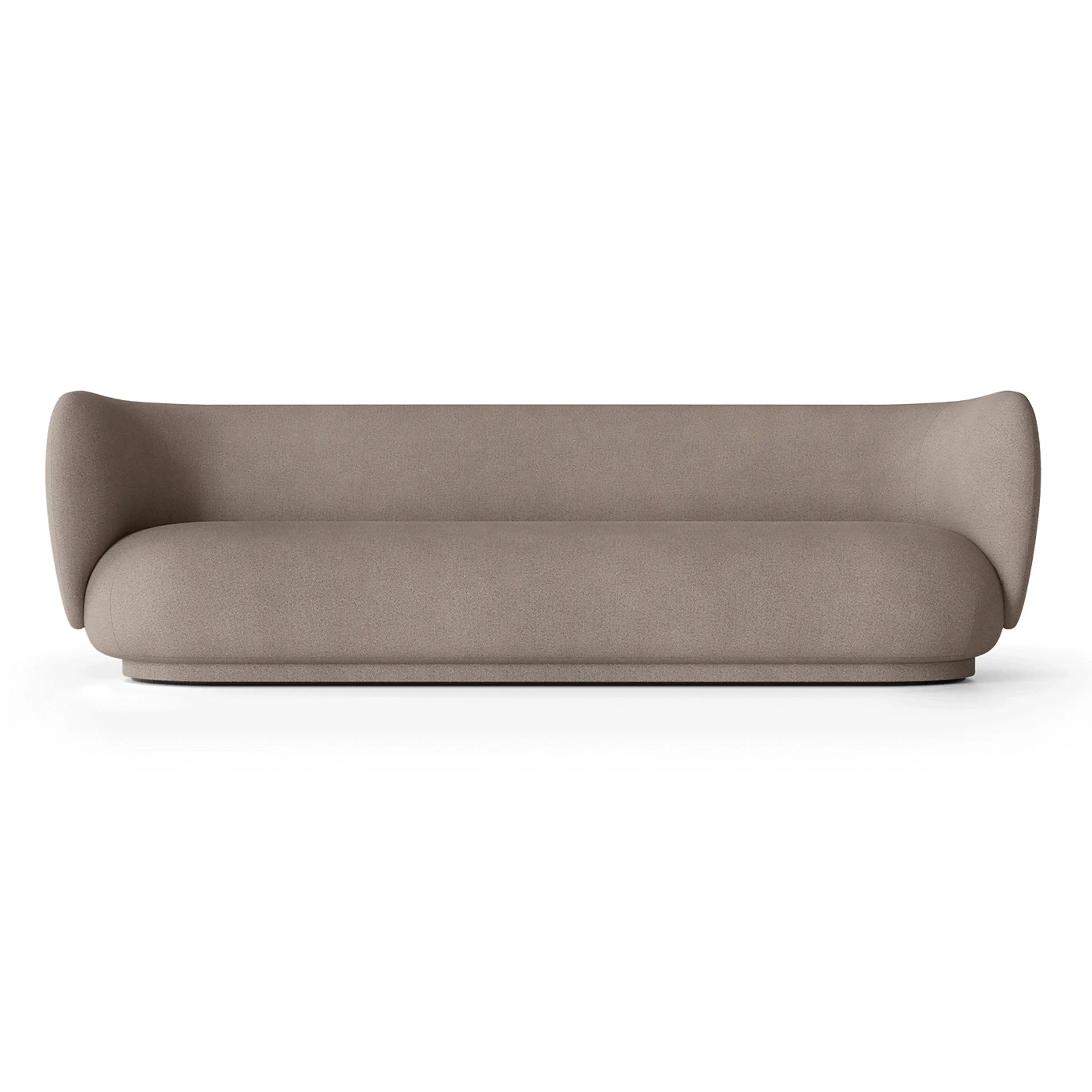 Rico soffa 4-sits, Brushed warm grey Ferm Living