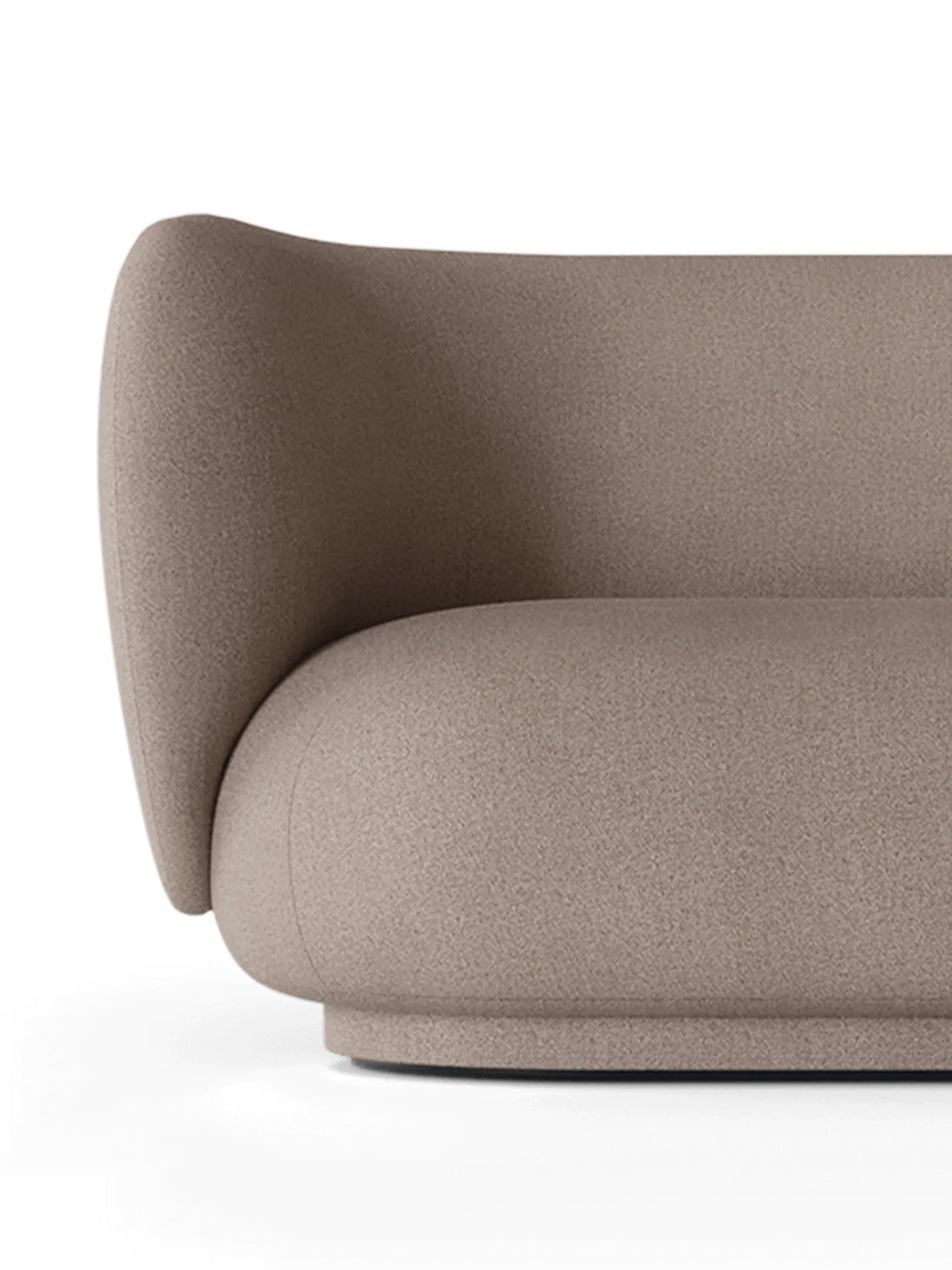 Rico soffa 4-sits, Brushed warm grey Ferm Living