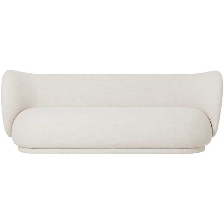 Rico soffa bouclé 3-sits - Off-white - ferm LIVING