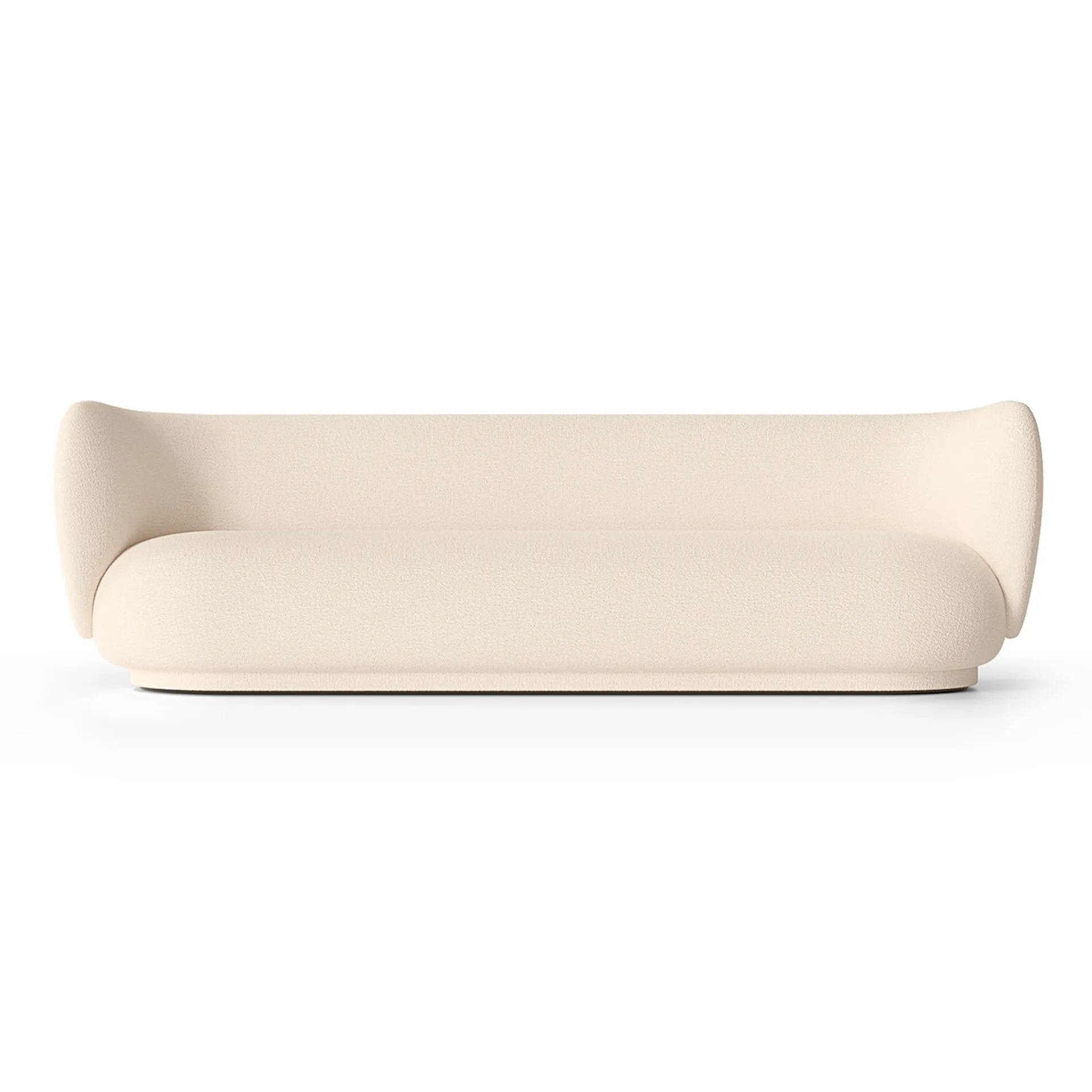 Rico soffa bouclé 4-sits, Wool bouclé offwhite Ferm Living