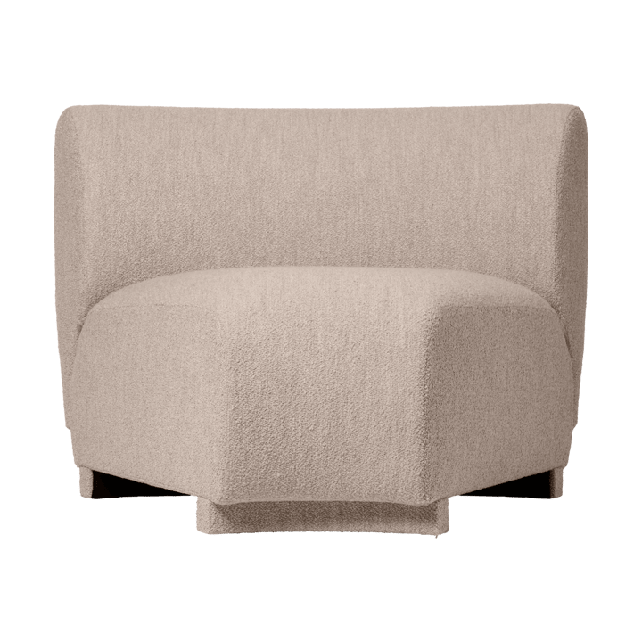 Rico soffmodul corner 45 Soft Bouclé - Natural - Ferm Living