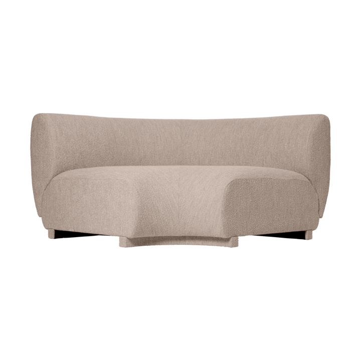 Rico soffmodul corner 90 Soft Bouclé - Natural - Ferm Living