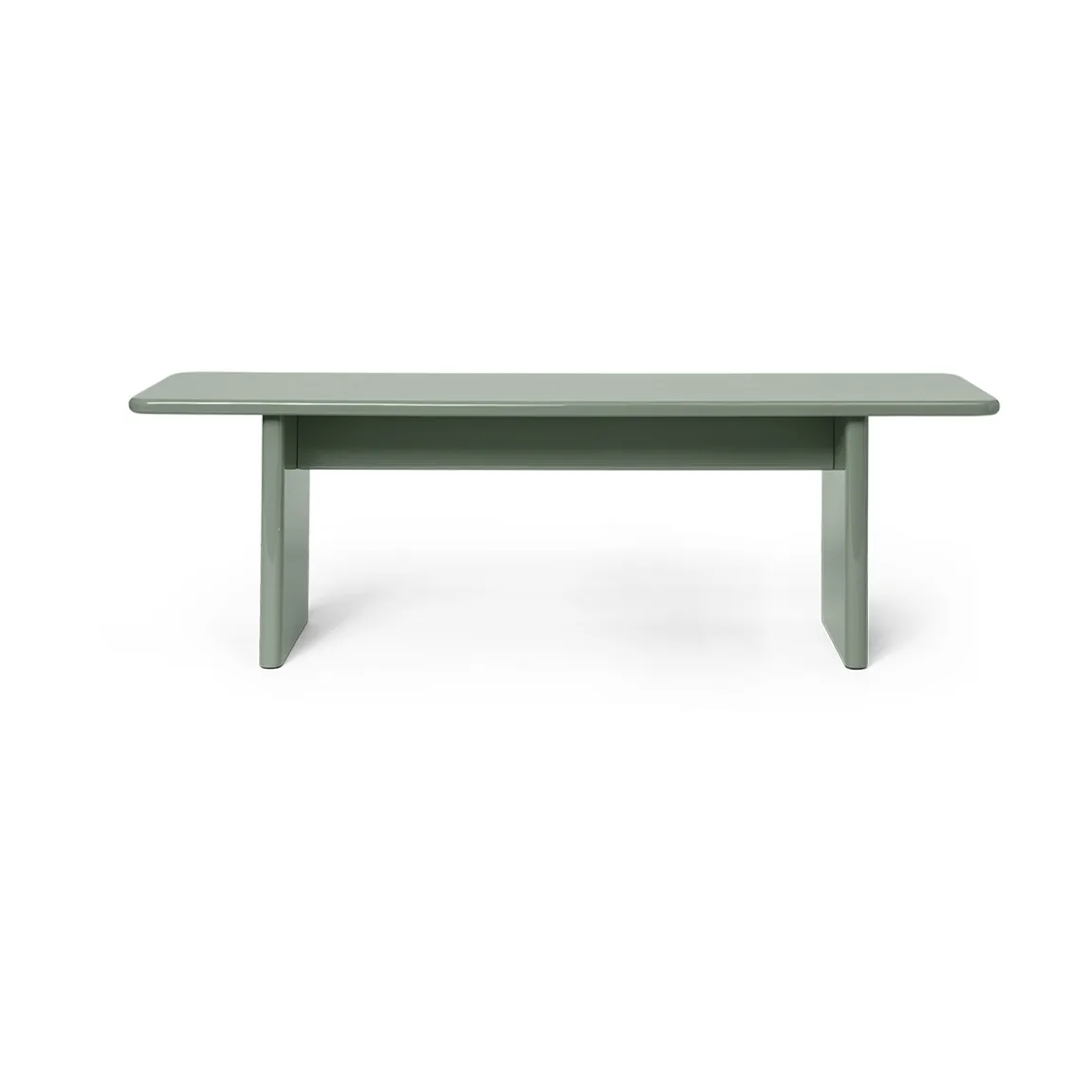 Ferm Living Rink bänk 140 cm Tea green | Skandinavisk Design | Bänkar | Grön