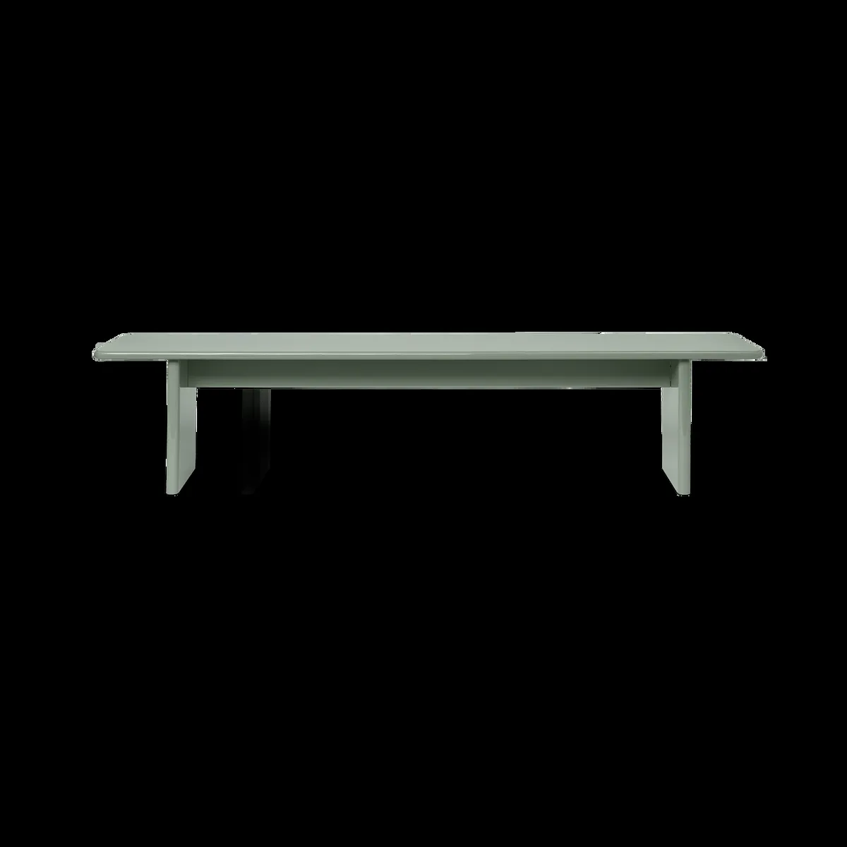 ferm LIVING Rink bänk 200 cm Tea green