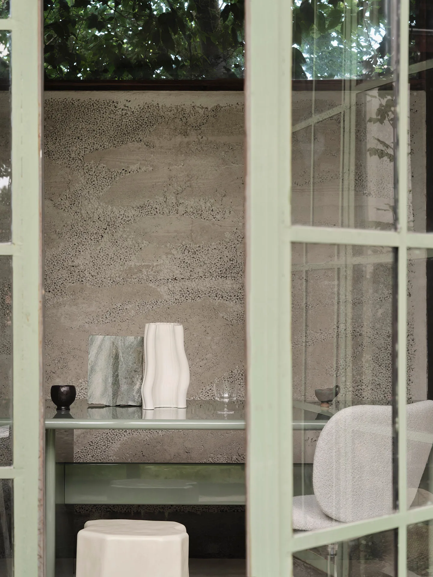 Rink matbord large 240x90x74 cm, Tea green Ferm Living