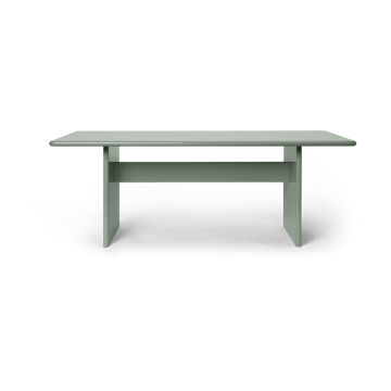 Rink matbord small 200x90x74 cm - Tea green - Ferm Living