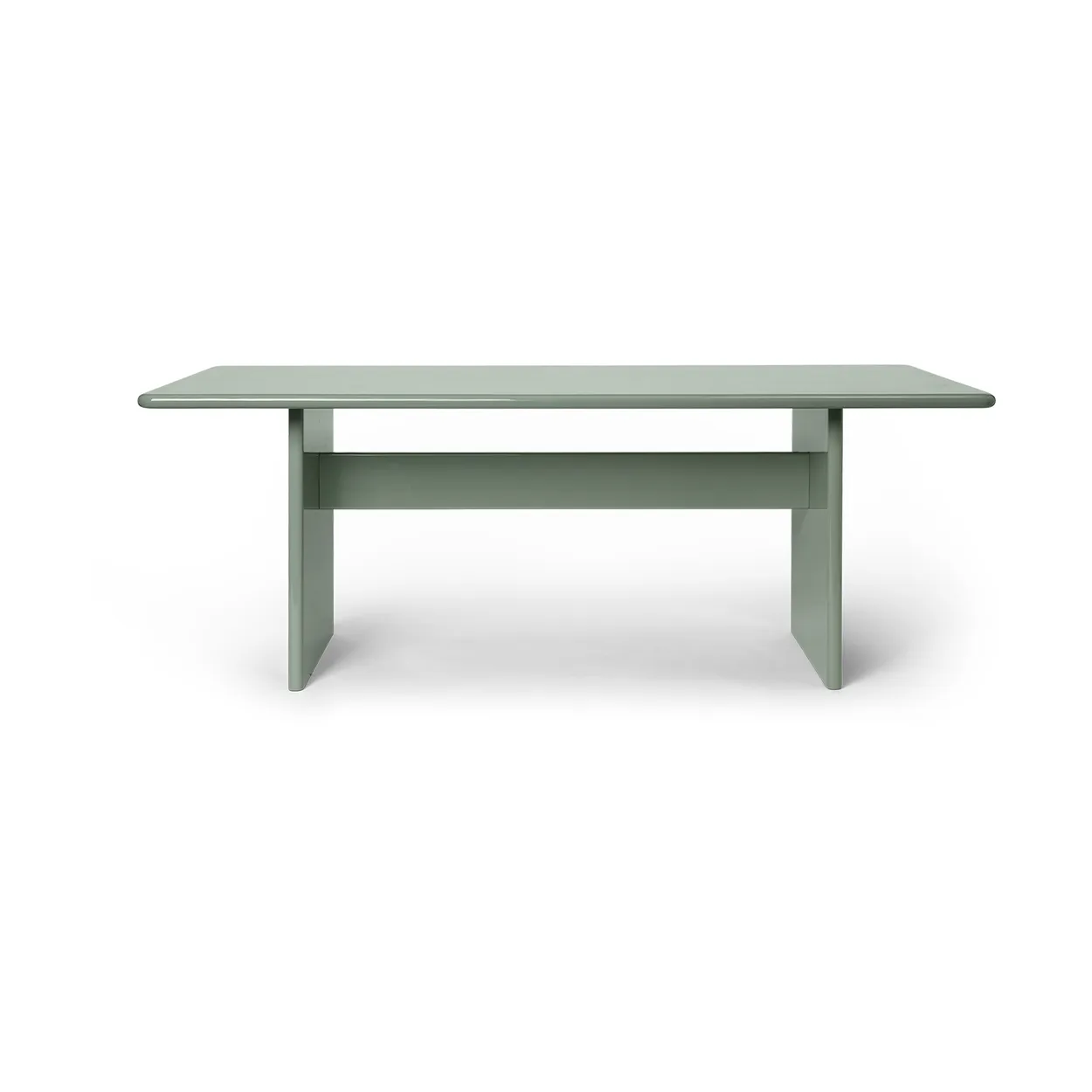 Ferm Living Rink matbord small 200x90x74 cm Tea green