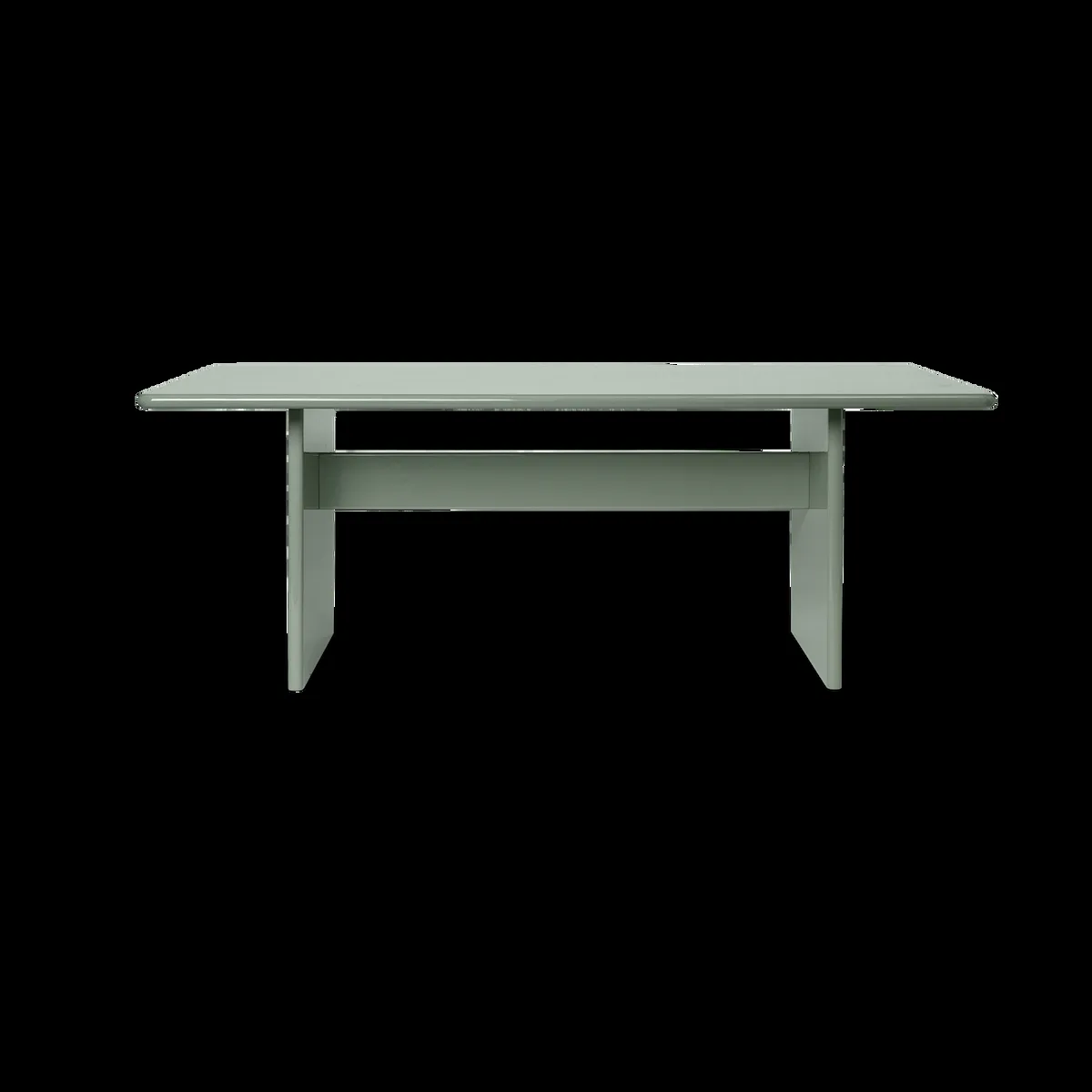 ferm LIVING Rink matbord small 200x90x74 cm Tea green