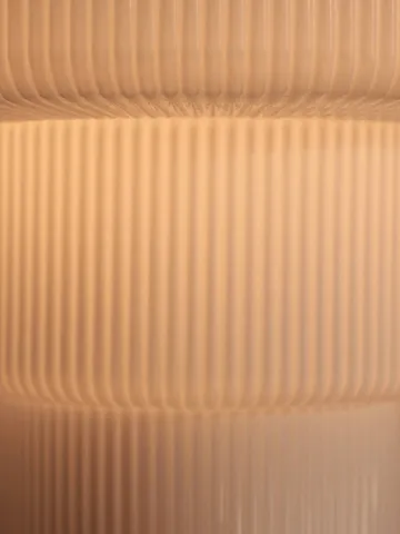 Ripple bordslampa - White, Ø28x28 cm - Ferm Living