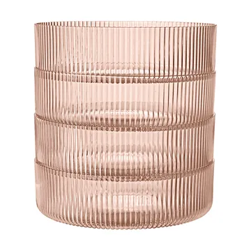 Ripple frukostskål 4-pack - Blush - Ferm Living
