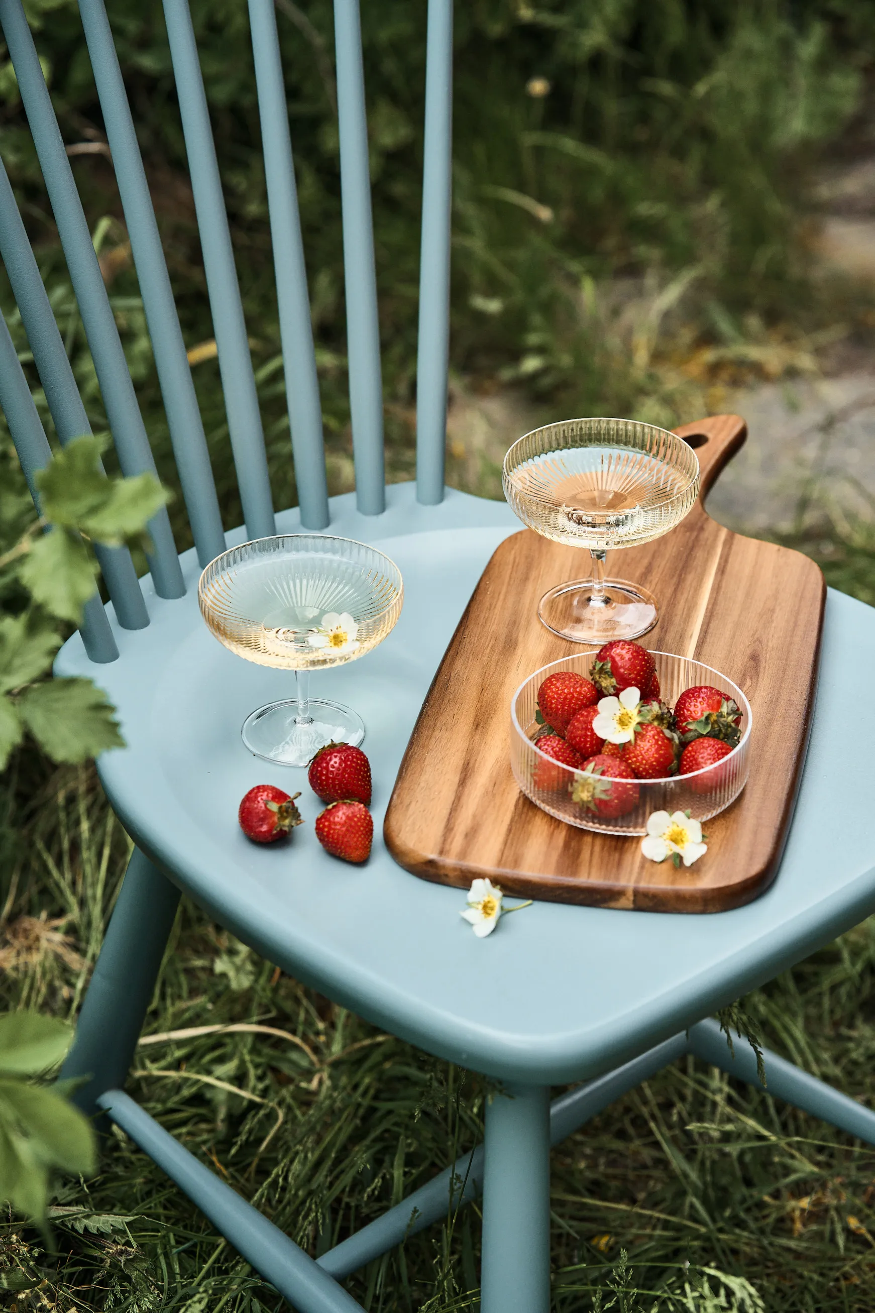 Ripple frukostskål 4-pack, clear Ferm Living