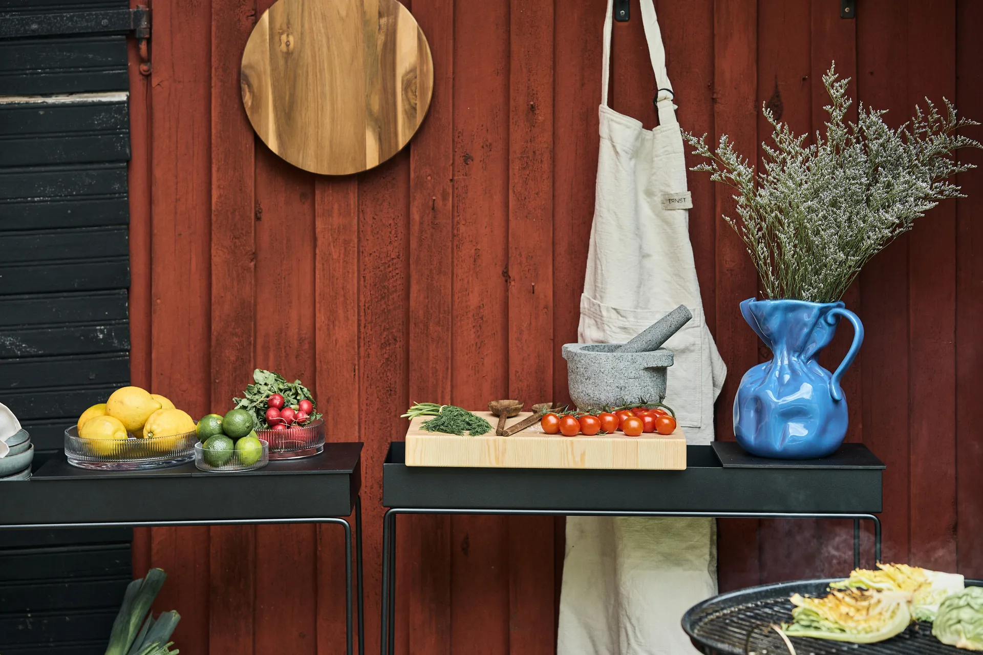 Ripple frukostskål 4-pack, clear Ferm Living