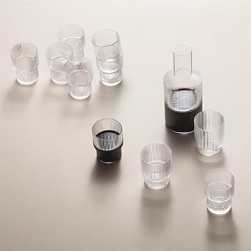 Ripple glas 4-pack - klar - ferm LIVING
