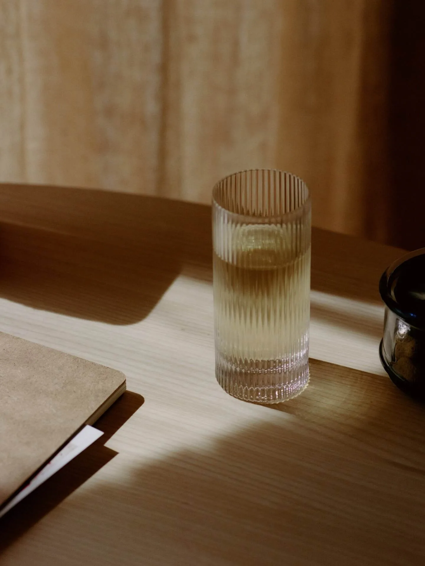 Ripple Highball glas 48 cl 2-pack, Clear Ferm Living