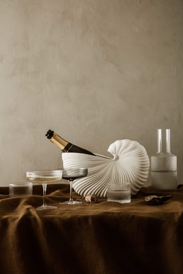 Ripple karaff - klar - Ferm Living