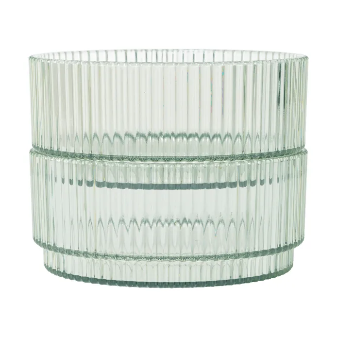 Ripple kids skål, Tea green, 2-pack Ferm Living