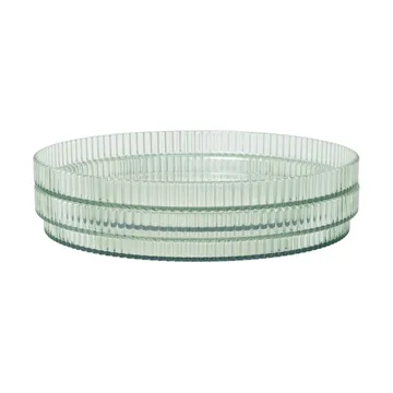 Ripple kids tallrik - Tea green, 2-pack - Ferm Living