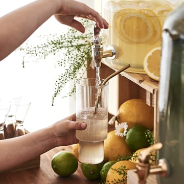 Ripple long drink glas 4-pack - klar - Ferm Living