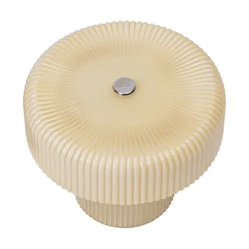 Ripple portabel bordslampa - Oat, 10 cm - Ferm Living