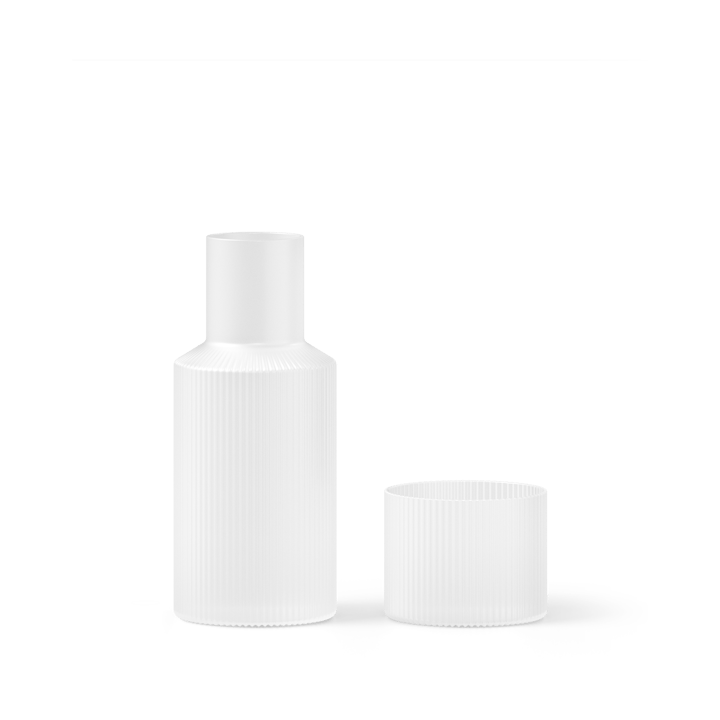 Ripple small karaff set - Frosted - Ferm Living