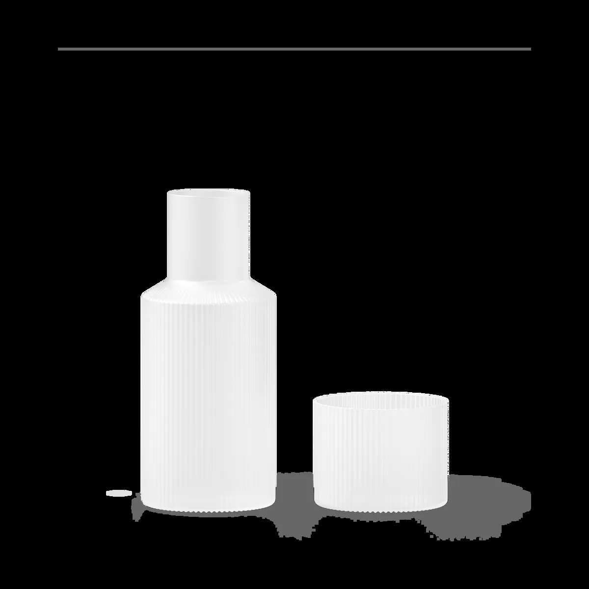 ferm LIVING Ripple small karaff set Frosted