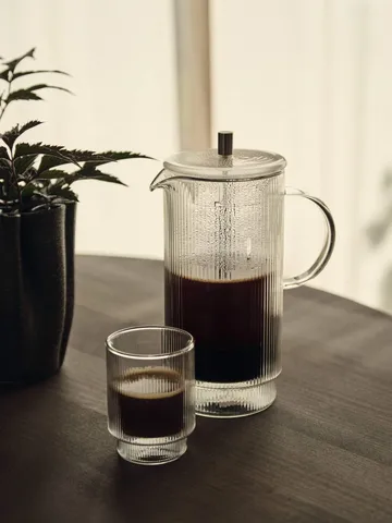 Ripple Thermal glas 22 cl, 2-pack - Clear - Ferm Living