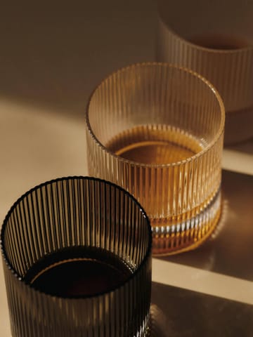 Ripple tumbler glas 25 cl 2-pack - Frosted - Ferm Living