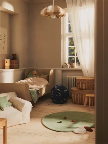 Rivan lampskärm - Natural-off-white - Ferm Living