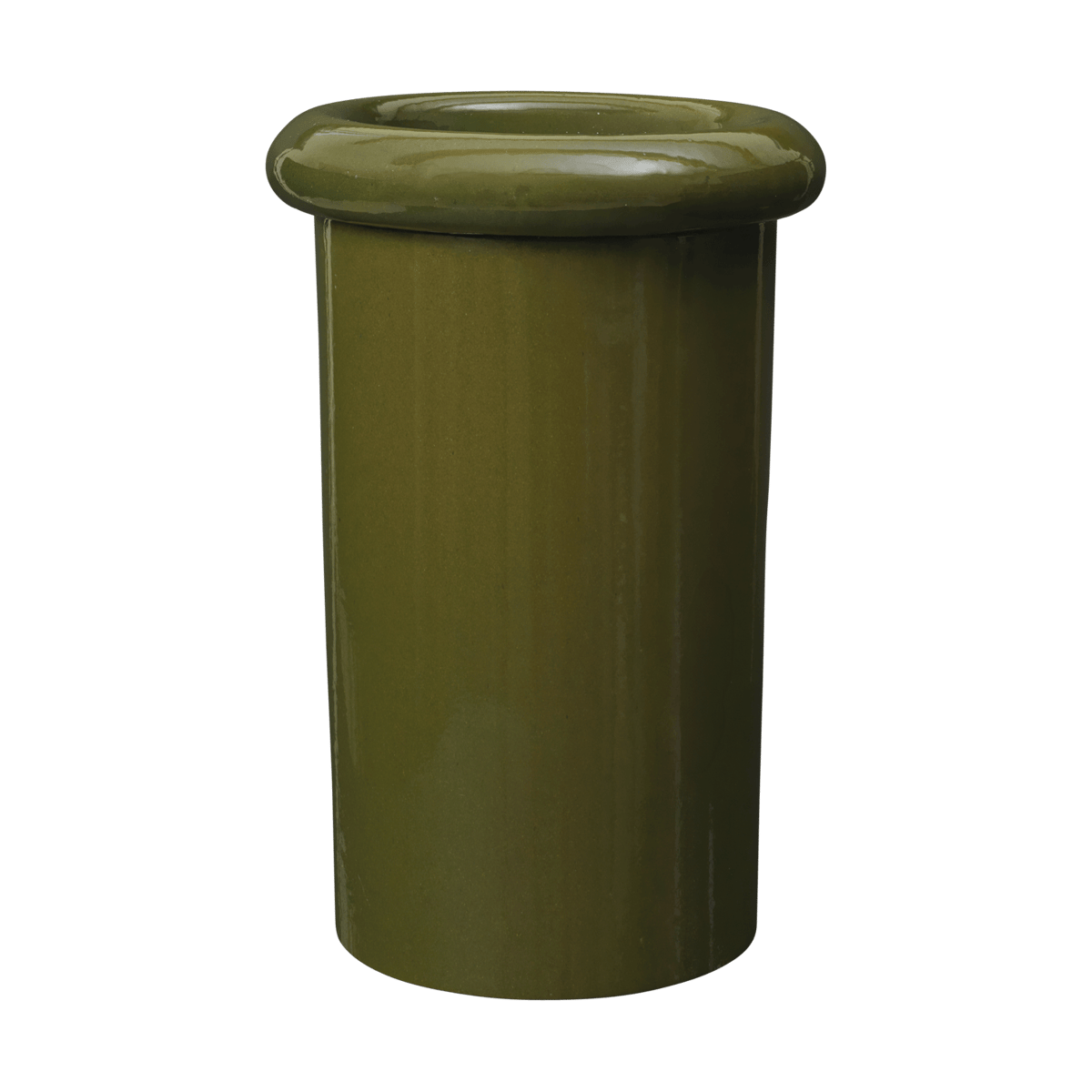 Ferm Living Rollo kruka 31x46 cm Moss Green | Skandinavisk Design | Krukor | Grön