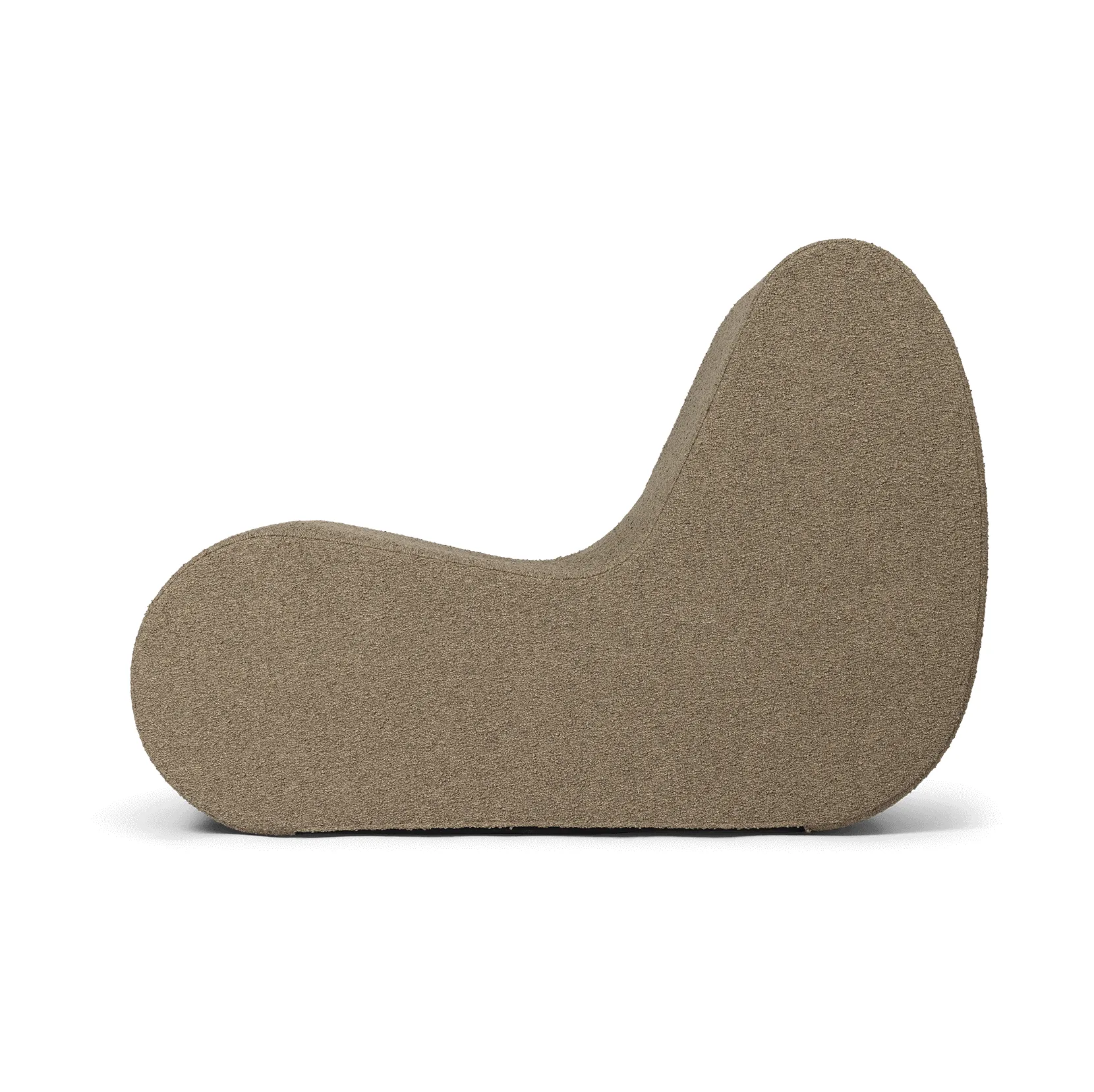 Rouli center module pure bouclé modulsoffa, Sand Ferm Living