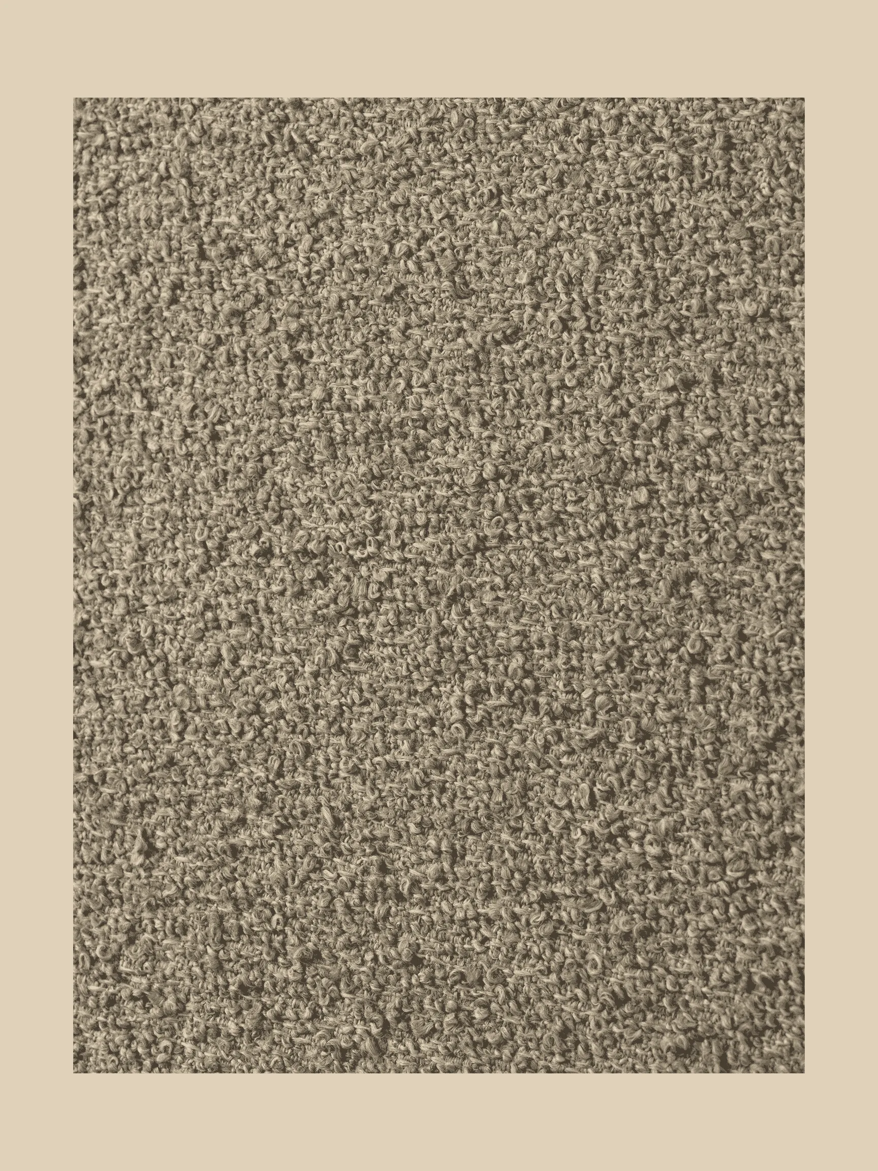 Rouli center module pure bouclé modulsoffa, Sand Ferm Living