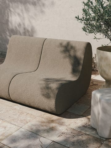 Rouli center module pure bouclé modulsoffa - Sand - Ferm Living