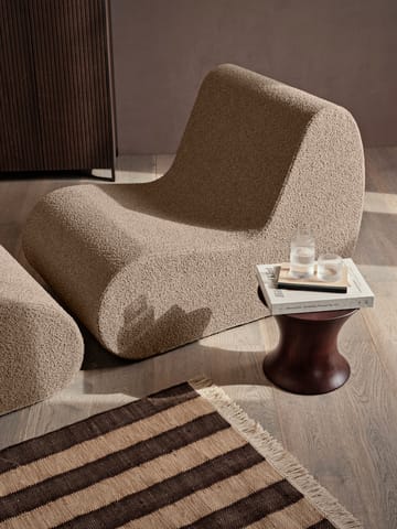 Rouli center module pure bouclé modulsoffa - Sand - Ferm Living