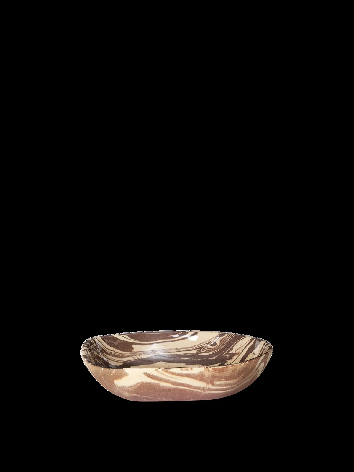 ferm LIVING Ryu skål 28 cm Sand-brun