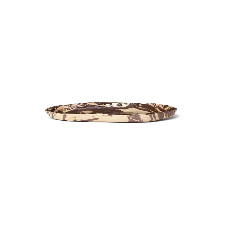 Ryu tallrik 37 cm - Sand-brun - Ferm Living