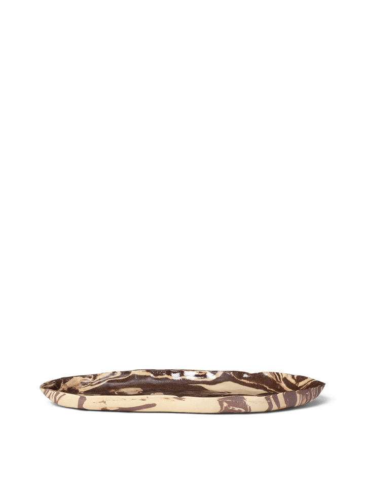 Ryu tallrik 37 cm - Sand-brun - Ferm Living