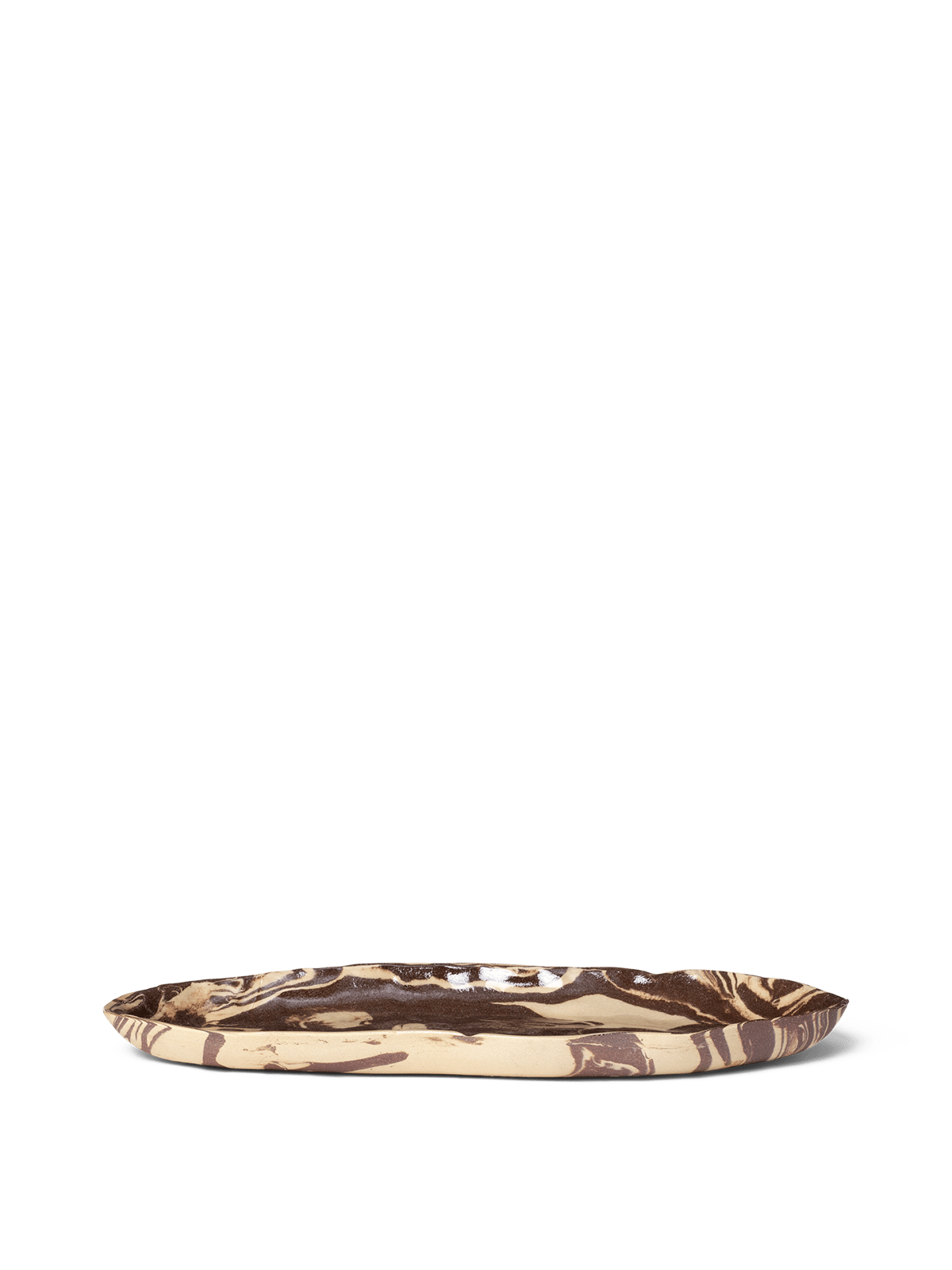 Ferm Living Ryu tallrik 37 cm Sand-brun | Skandinavisk Design | Mattallrikar | Beige