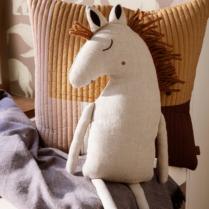 Safari kudde häst, Beige Ferm Living